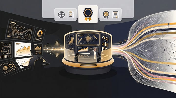 Interfaz de plataforma de trading y ejecución de órdenes