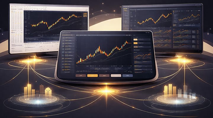 Variedad de activos y mercados en la plataforma