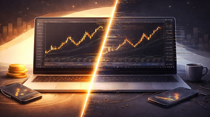 Práctica en simulador antes de operar en real