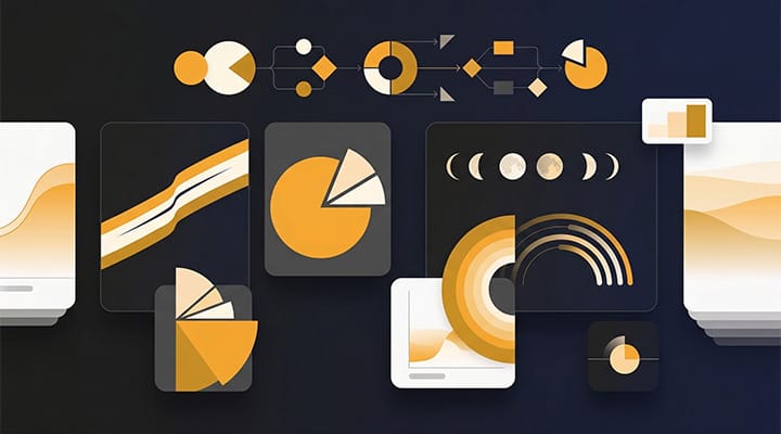 Análisis de costos y comisiones en gráficos